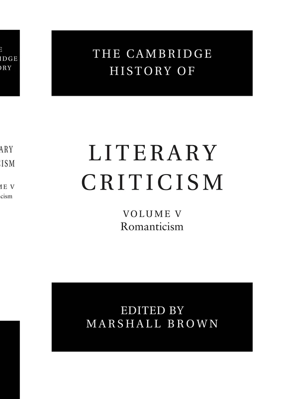 The Cambridge History of Literary Criticism: Volume 5, Romanticism - Image 1