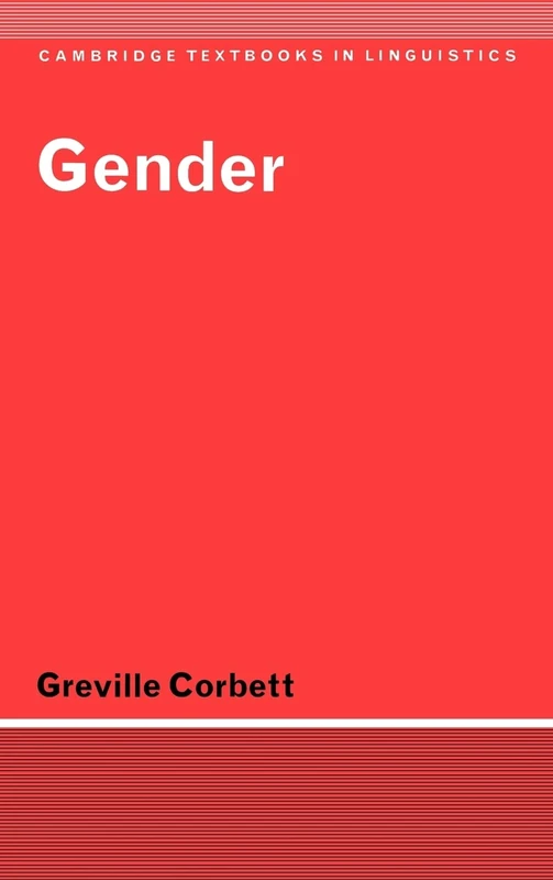 Gender (Cambridge Textbooks in Linguistics)