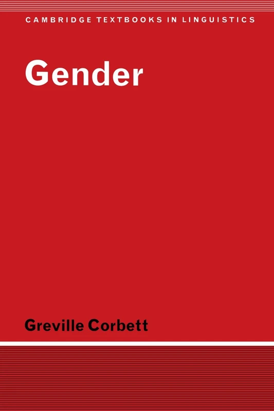 Gender (Cambridge Textbooks in Linguistics)