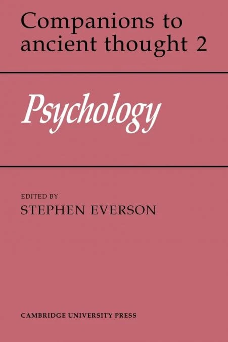 Psychology: 2 (Companions to Ancient Thought, Series Number 2)