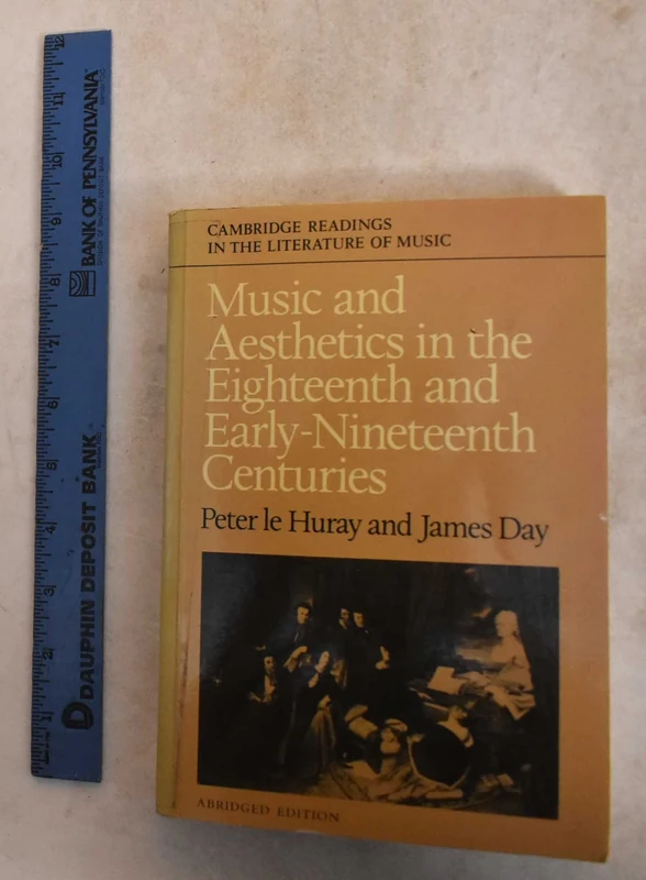 Music & Aesthetics in the 18C & 19C (Cambridge Readings in the Literature of Music)