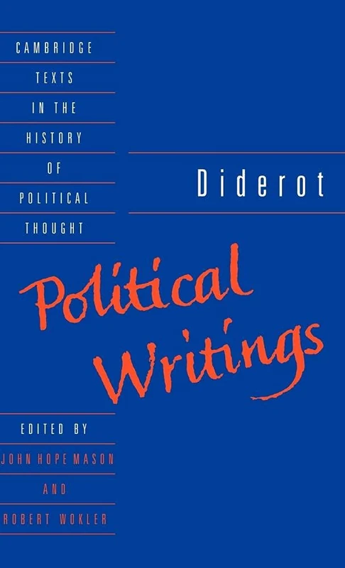 Diderot: Political Writings (Cambridge Texts in the History of Political Thought)