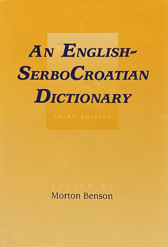 SerboCroatian-English Dictionary : English-SerboCroatian Dictionary (SerboCroatian-English Dictionary 2 Volume Set)