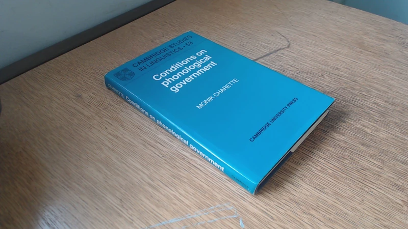 Conditions on Phonological Government: 58 (Cambridge Studies in Linguistics, Series Number 58)
