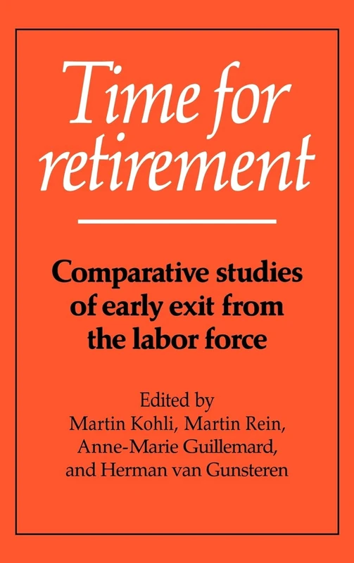 Time for Retirement: Comparative Studies of Early Exit from the Labor Force - Image 1