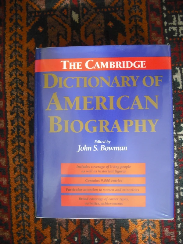 The Cambridge Dictionary of American Biography