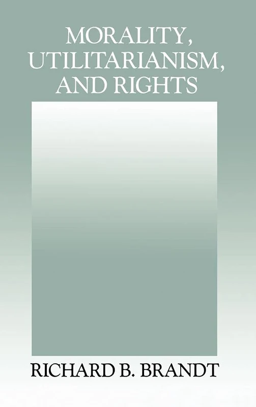 Morality, Utilitarianism, and Rights