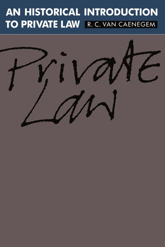 An Historical Introduction to Private Law