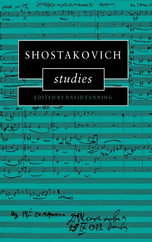 Shostakovich Studies (Cambridge Composer Studies)