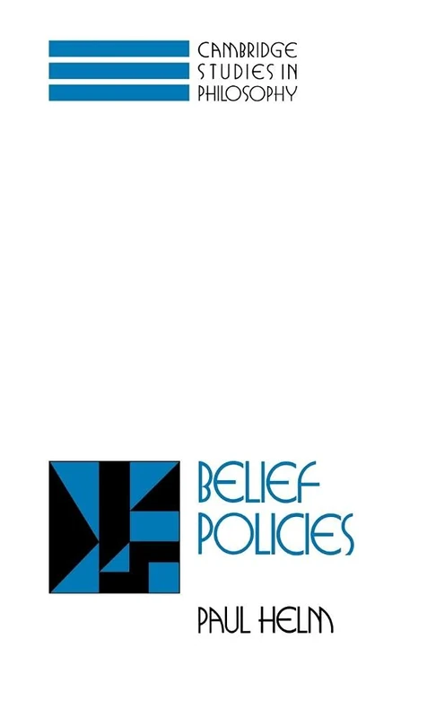Belief Policies (Cambridge Studies in Philosophy) - Image 1
