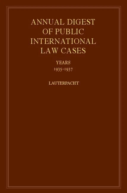 Cambridge University Press - International Law Reports: Volume 8