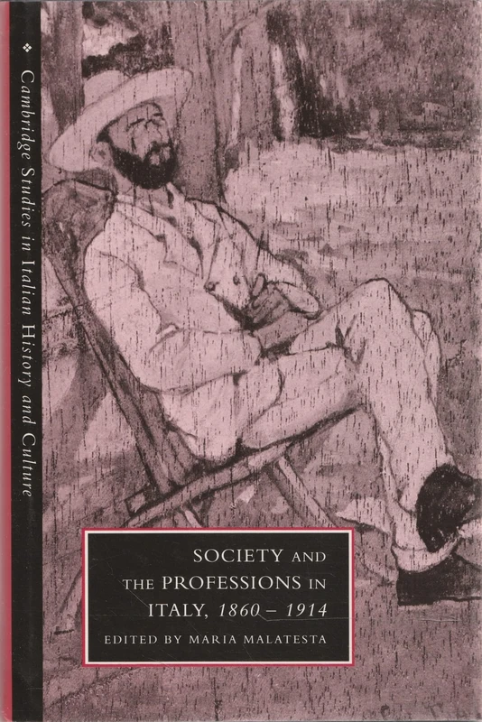Society and the Professions in Italy, 1860–1914 (Cambridge Studies in Italian History and Culture)