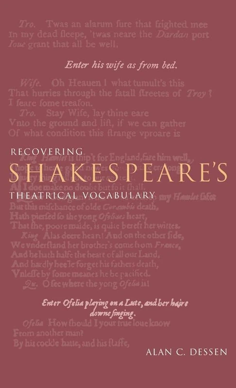 Recovering Shakespeare's Theatrical Vocabulary - Image 1