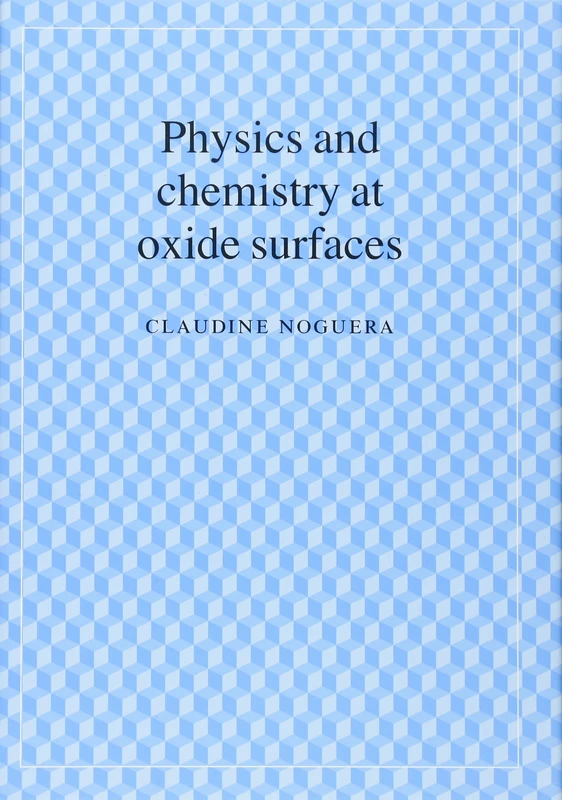 Physics and Chemistry at Oxide Surfaces (Collection Alea-Saclay: Monographs & Texts in Statistical Ph)