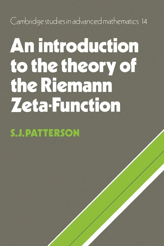An Introduction to the Theory of the Riemann Zeta-Function: 14 (Cambridge Studies in Advanced Mathematics, Series Number 14)