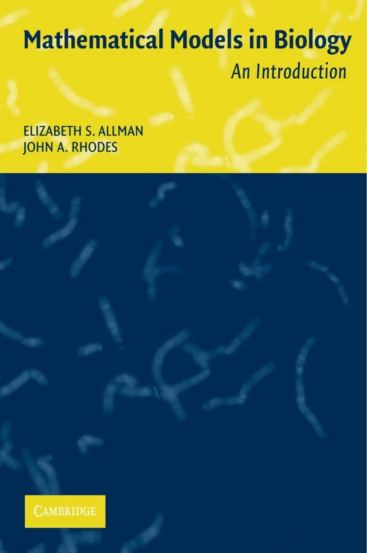 Mathematical Models in Biology: An Introduction