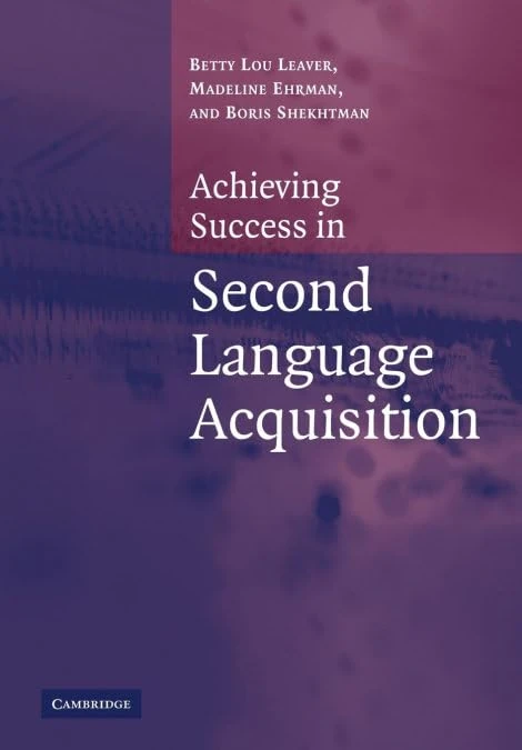 Achiev Success Second Lang Acquisit