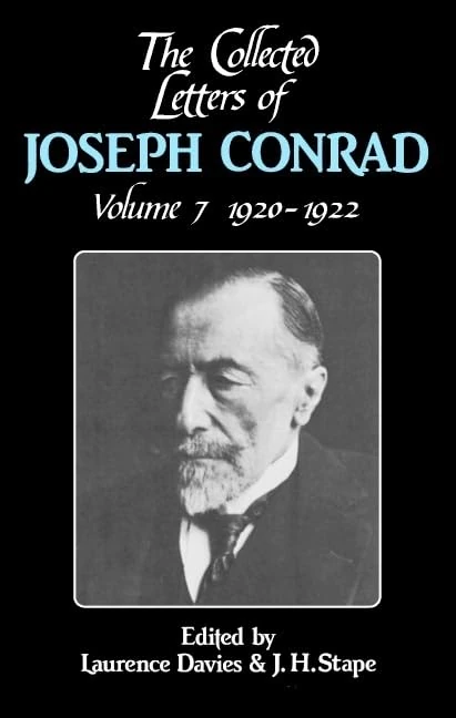 The Collected Letters of Joseph Conrad: 1920-1922: Volume 7 (The Cambridge Edition of the Letters of Joseph Conrad)