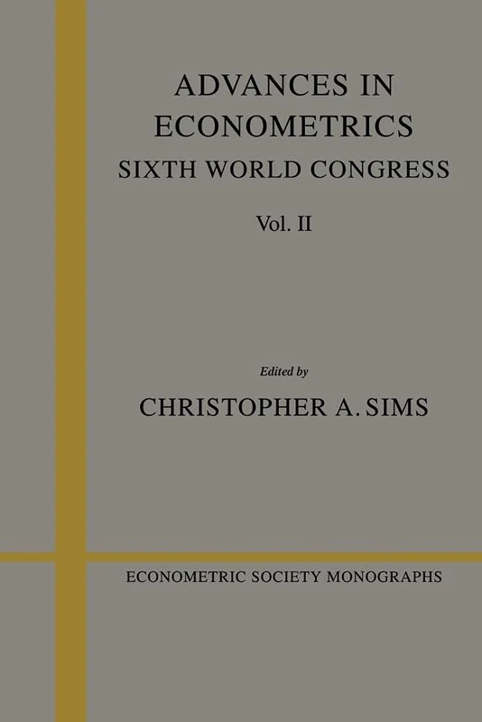 Advances in Econometrics v2: Sixth World Congress: 24 (Econometric Society Monographs, Series Number 24) - Image 1