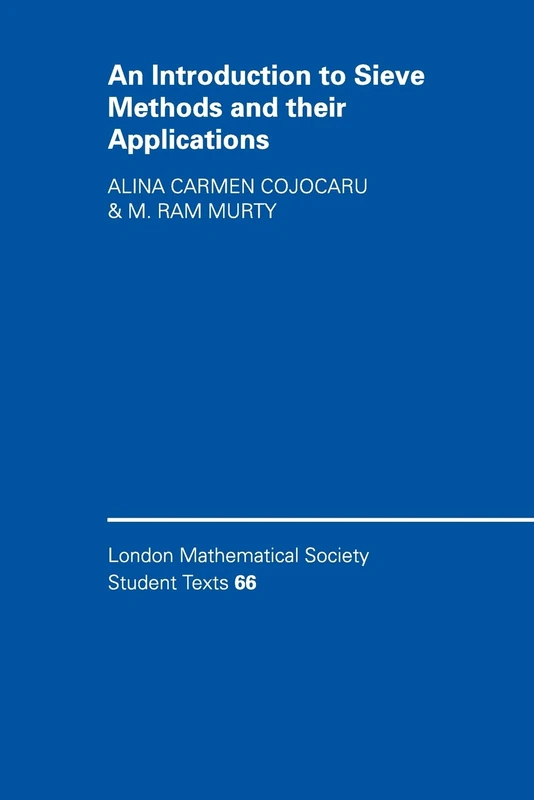 Cambridge An Introduction to Sieve Methods and Applications