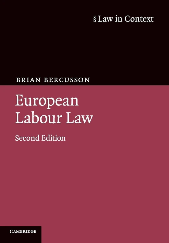 European Labour Law 2ed (Law in Context) - Image 1