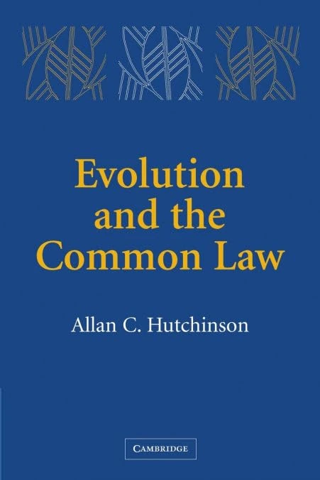 Evolution and the Common Law