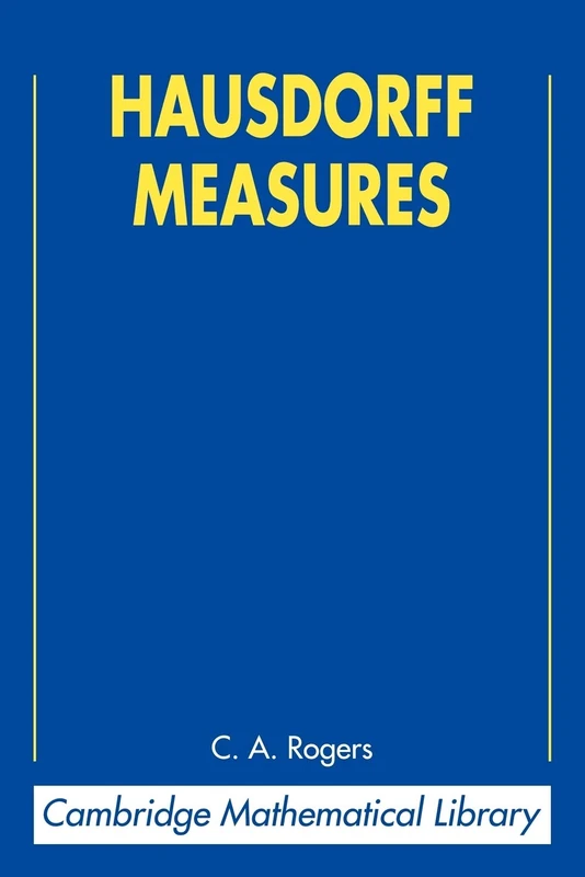 Hausdorff Measures (Cambridge Mathematical Library)