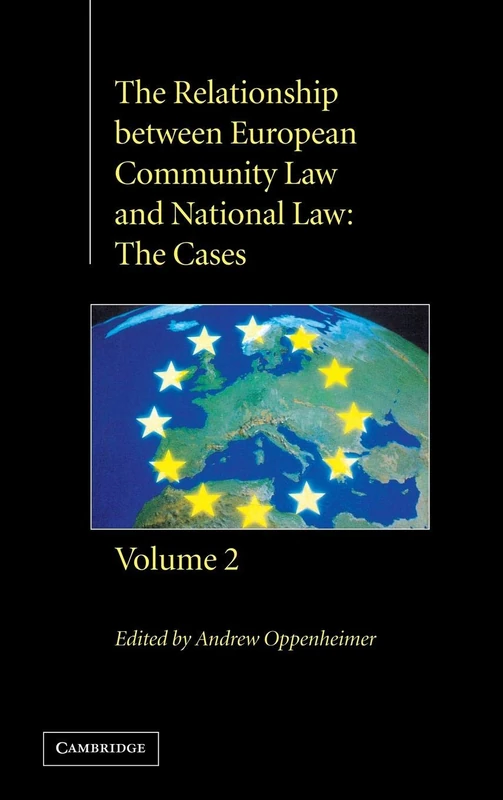 The Relationship between European Community Law and National Law: The Cases: Volume 2 (The Relationship between European Community Law and National Law 2 Volume Hardback Set) - Image 1