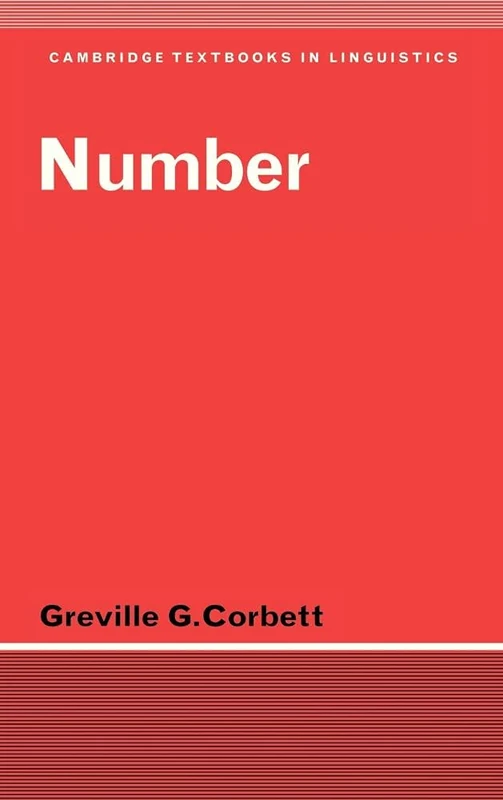 Number (Cambridge Textbooks in Linguistics)