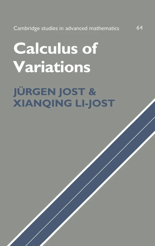Calculus of Variations: 64 (Cambridge Studies in Advanced Mathematics, Series Number 64) - Image 1