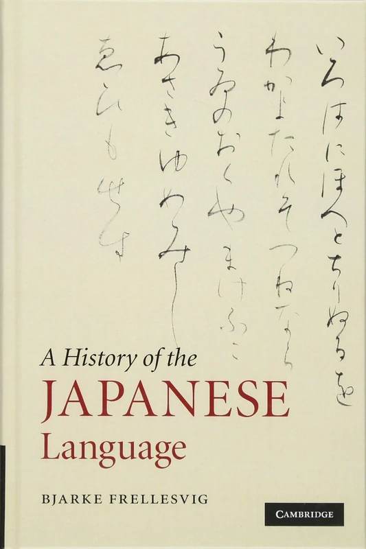A History of the Japanese Language