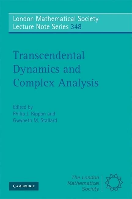 Transcendental Dynamics and Complex Analysis: 0 (London Mathematical Society Lecture Note Series, Series Number 348) - Image 1