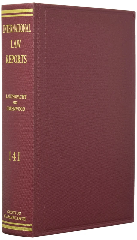 International Law Reports: Volume 141 (International Law Reports, Series Number 141) - Image 1