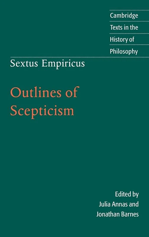 Sextus Empiricus: Outlines of Scepticism (Cambridge Texts in the History of Philosophy) - Image 1