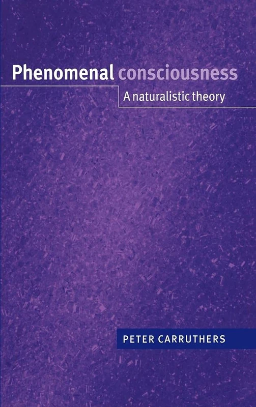 Phenomenal Consciousness: A Naturalistic Theory - Image 1