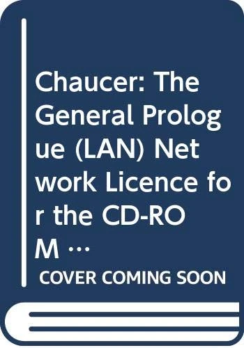 Chaucer: The General Prologue (LAN) Network Licence for the CD-ROM 0521588081: Local Area Network Licence (The Canterbury Tales on CD-ROM) - Image 1