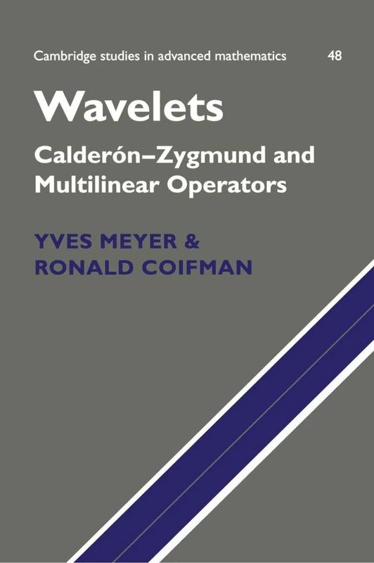 Wavelets: Calderón-Zygmund and Multilinear Operators: 48 (Cambridge Studies in Advanced Mathematics, Series Number 48)