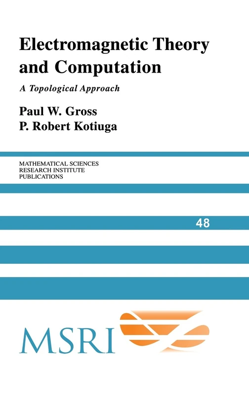 Electromagnetic Theory and Computation: A Topological Approach: 48 (Mathematical Sciences Research Institute Publications, Series Number 48)