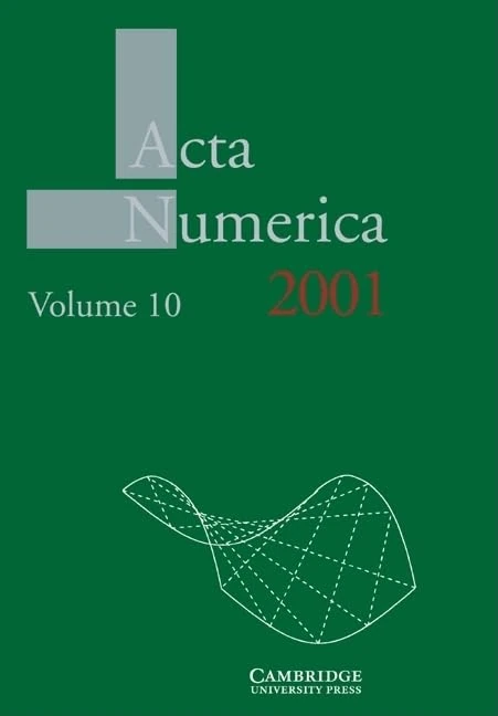 Cambridge University Press Acta Numerica 2001: Volume 10