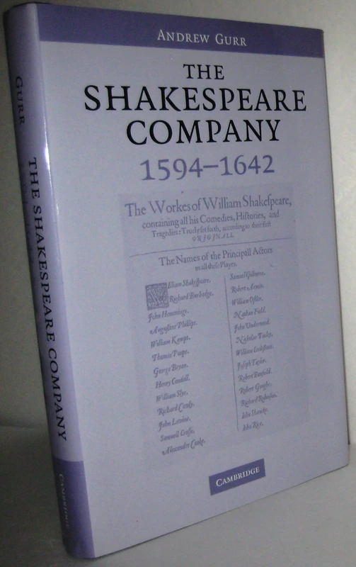 The Shakespeare Company, 1594–1642