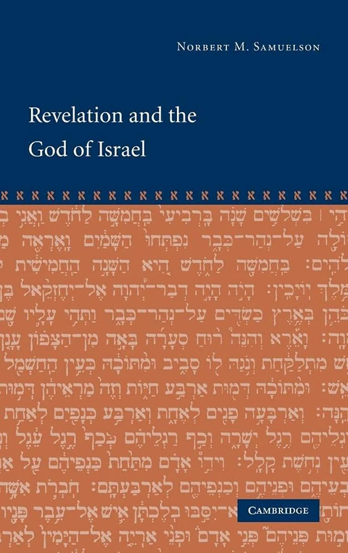 Revelation and the God of Israel
