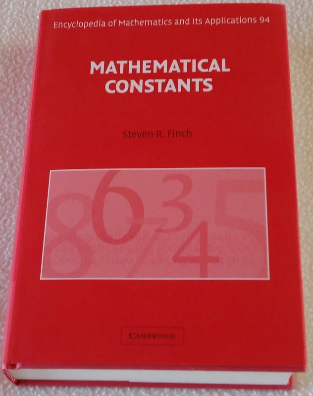 Mathematical Constants: 94 (Encyclopedia of Mathematics and its Applications, Series Number 94) - Image 1
