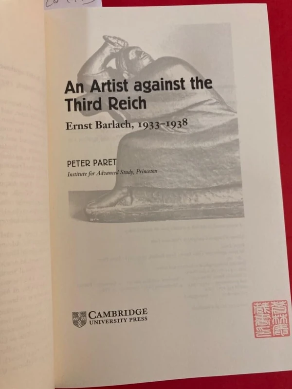 An Artist against the Third Reich: Ernst Barlach, 1933–1938