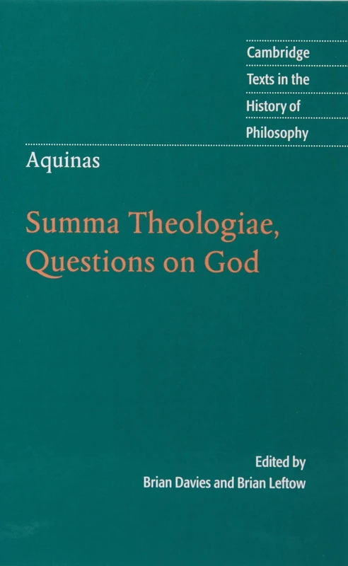 Aquinas: Summa Theologiae, Questions on God (Cambridge Texts in the History of Philosophy) - Image 1