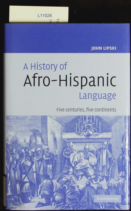 A History of Afro-Hispanic Language: Five Centuries, Five Continents