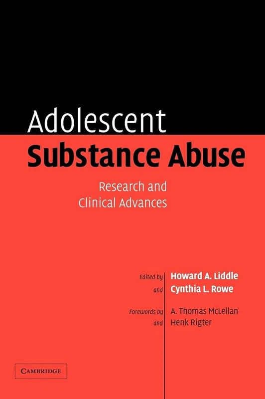 Cambridge University Press - Adolescent Substance Abuse Book