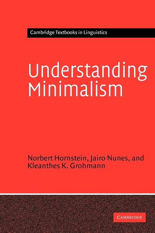Understanding Minimalism (Cambridge Textbooks in Linguistics) - Image 1