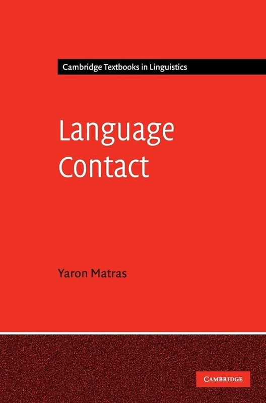 Language Contact (Cambridge Textbooks in Linguistics)