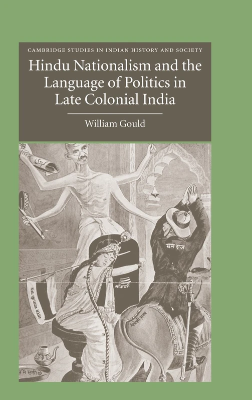Hindu Nationalism and the Language of Politics in Late Colonial India: 11 (Cambridge Studies in Indian History and Society, Series Number 11)