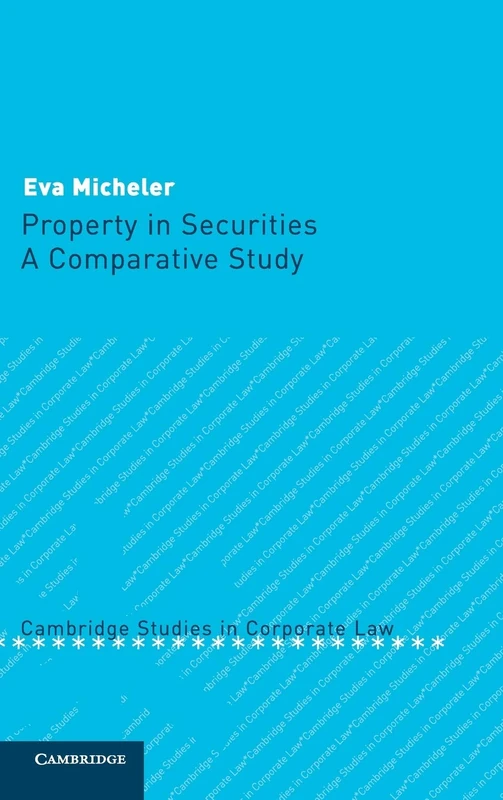 Property in Securities: A Comparative Study